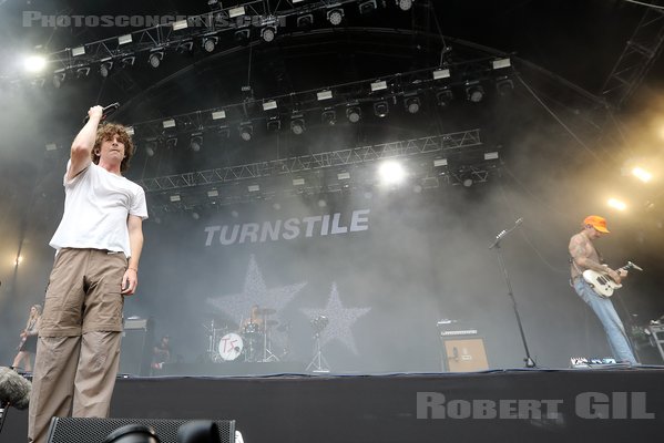 TURNSTILE - 2023-08-25 - SAINT CLOUD - Domaine National - Scene de la Cascade - Brendan Yates